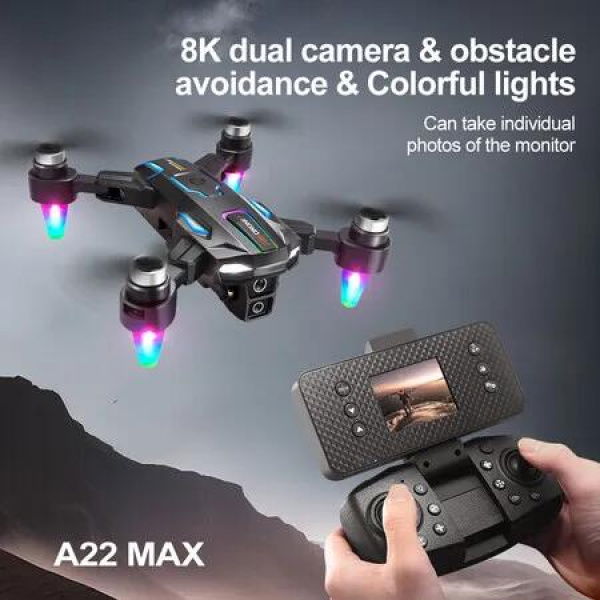 8K HD Dual Camera Drone Aerial Photography ESC WIFI Optical Localization Obstacle Avoidance Brushless RC Drone