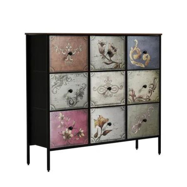 9 Chest of Drawers Storage Cabinet