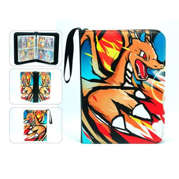 9 Pocket Pokemon Card Binder 900 Cards Trading Card Binder Holder For Boys Girls Gift