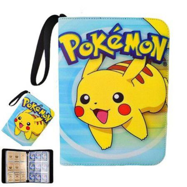 900 Card Binder for Pokemon Cards Holder 9 Pocket, Trading Binders for Card Games Collection Case Book Fits 900 Cards