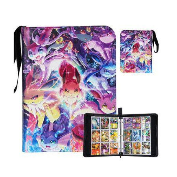 900 Card Binder for Pokemon Cards Holder 9 Pocket, Trading Binders for Card Games Collection Case Book Fits 900 Cards