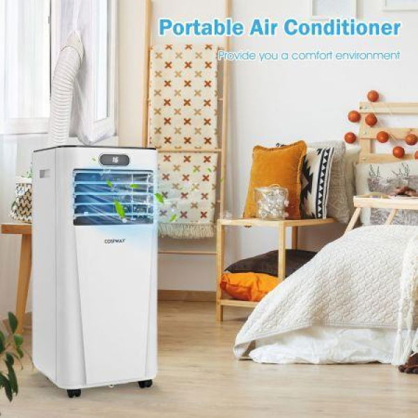 Cool Down With 9000 BTU 3in1 Portable Air Conditioner LED Display