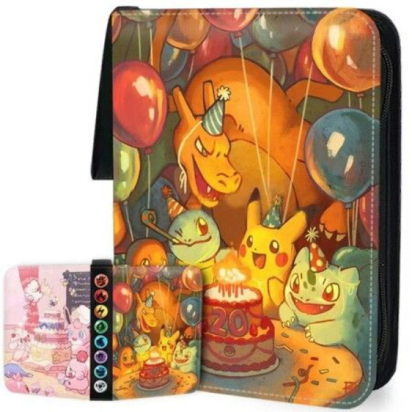 900cards Sport Pokemon Cards PU Leather Album Book Cartoon Anime Game Card EX GX Collectors Folder Holder 9 Pockets 50 Pages