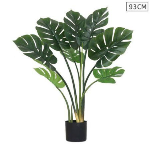 93cm Artificial Indoor Potted Turtle Back Fake Decoration Tree Flower Pot Plant