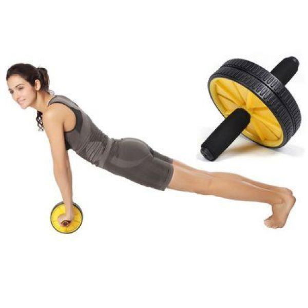 Abdominal Waist Exercise Gym Fitness Wheel Roller Wheels