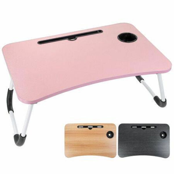 Adjustable Laptop Stand Folding Portable Computer for Bed Sofa Desk Holder TableYellow