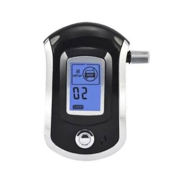 Advanced Accurate LCD Digital Breathalyzer - Precisely Measure Your Alcohol Content (BAC)