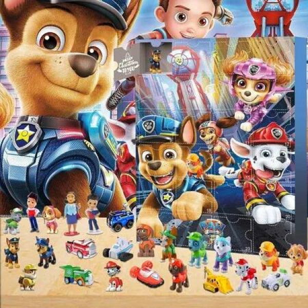 Advent Calendar Bluey Countdown Christmas 2025 Kids 24 Days Classic Cartoon Figures Game Gifts Friends Festive Surprise