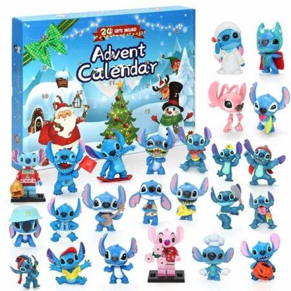 Advent Calendars 2024 Christmas Advent Calendar Popular Toy Figure for Xmas Decorations