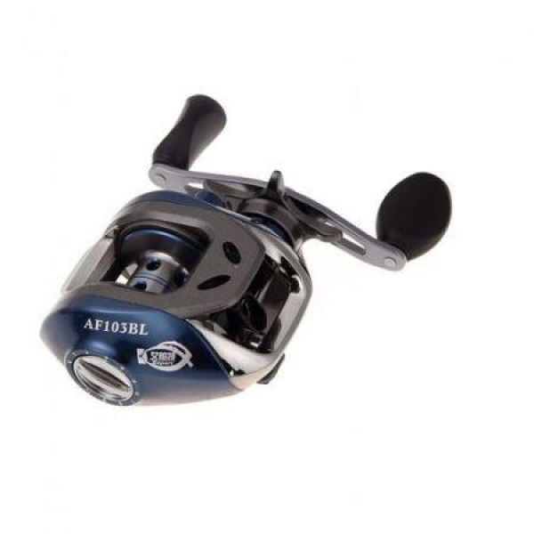 AF103 10+1BB Ball Bearings Left Hand Baitcasting Fishing Reel High Speed 6.3:1 Blue