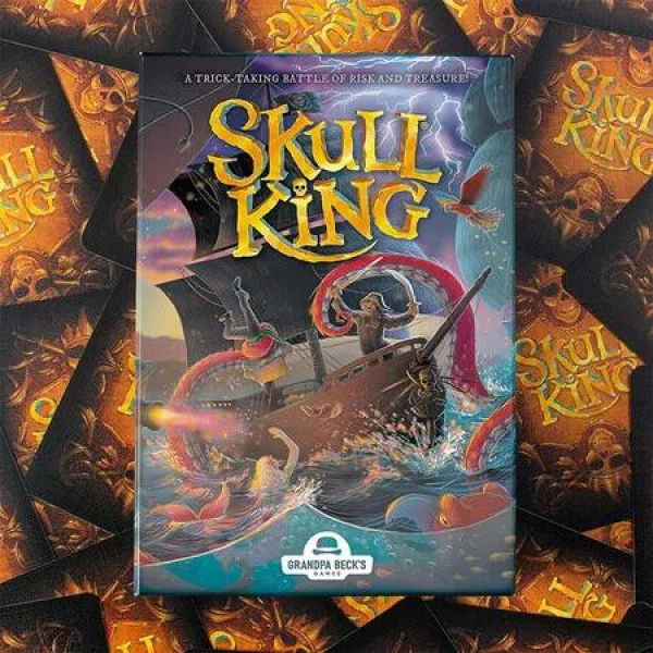 Ahoy, Matey! Skull King: The Swashbuckling Trick-Taking Card Game (2-8 Players, Ages 8+)