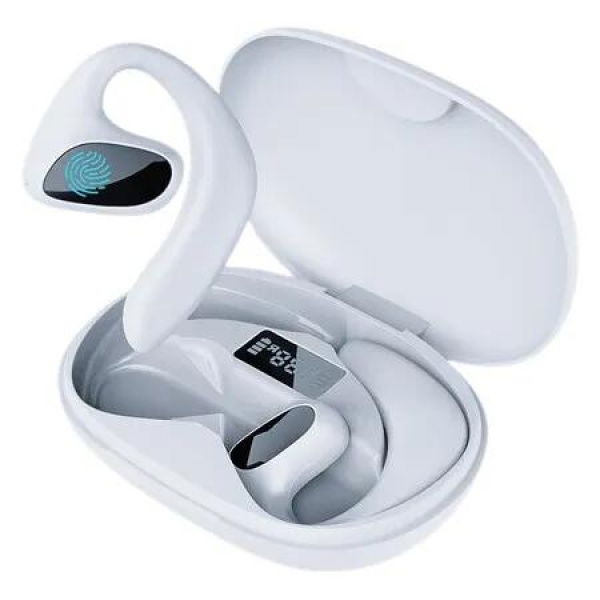 AI Language Translation Earbuds Real Time, 150 Languages Two-Way Instant Voice Language Translator, Wireless Bluetooth Headphones, White