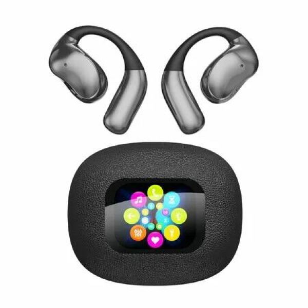 AI Language Translator Earbuds 144 Languages 8 Offline Modes OWS Touchscreen HD Sound iOS Android Compatible Long Battery Life Ideal for Travel Business