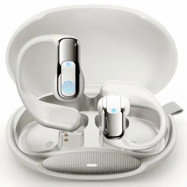 AI Language Translator Earbuds,OWS Real-Time 3-in-1 Translation Earbuds 144 Languages & Accents,Translation Device for Travel Business Learning,White