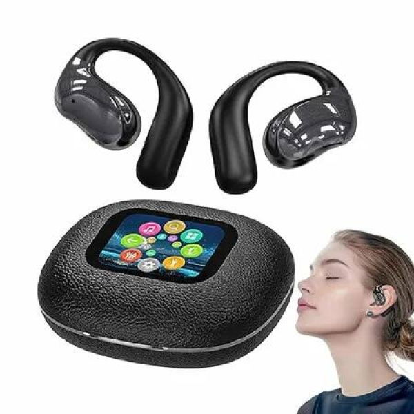 Ai Translating Ear Buds,Wireless Bluetooth Earphone 144 Languages Real Time Language Translator,For Travel Business Learning Color Black