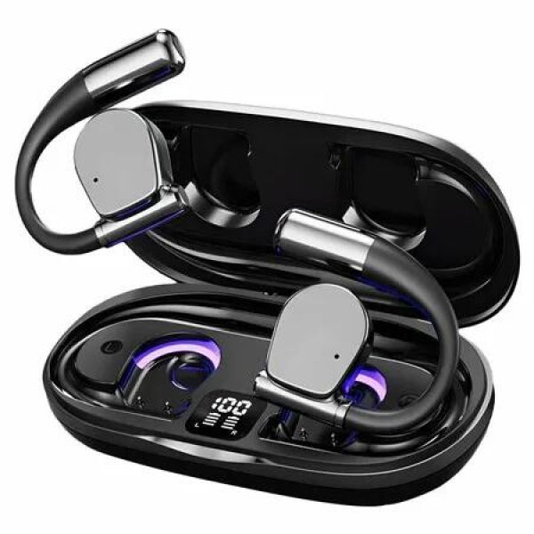 Ai Translation Earbuds Real Time,144 Language Translator Earbuds with APP,OWS Translating Earbuds Headphones Device for Travel Business Learning