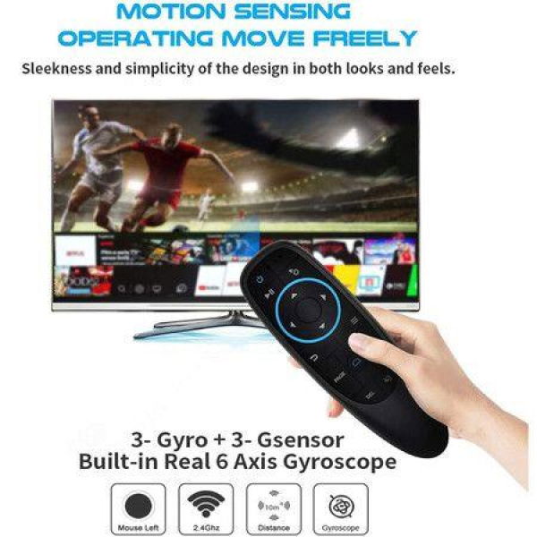 Air Remote Mouse With Backlight 2.4GHz Mini Fly Mouse With Voice Input For Android Shield TV Box.