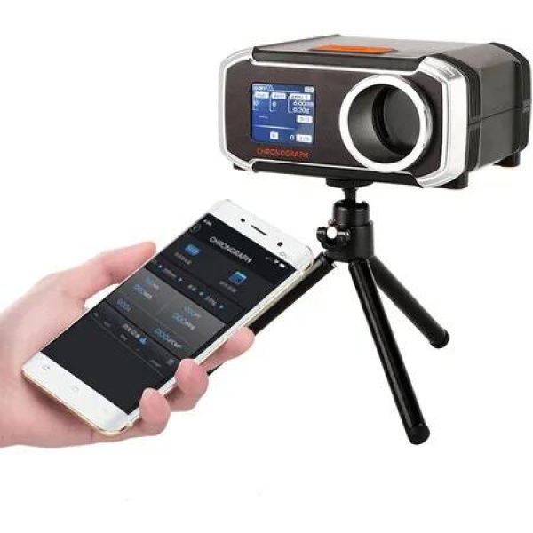 Airsoft Chronograph BBS FPS Tester, Accurate Speed Chronograph with Display Sreen APP Reading for Airsoft Gun Paintball Waterball Blaster and Activities