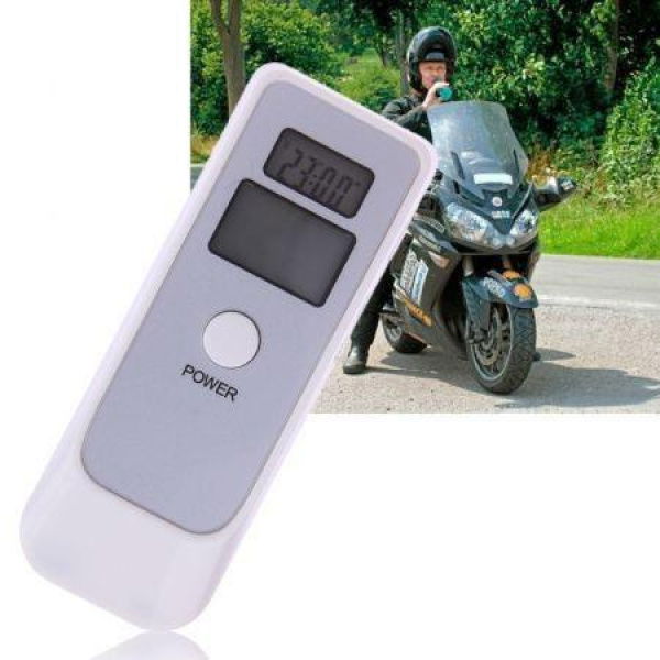 Alcohol Breath Tester Breathalyzer Analyzer LCD Screen Police Digital