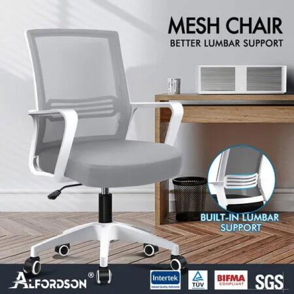ALFORDSON Mesh Office Chair Executive Computer Gaming Racing Study Work Seat