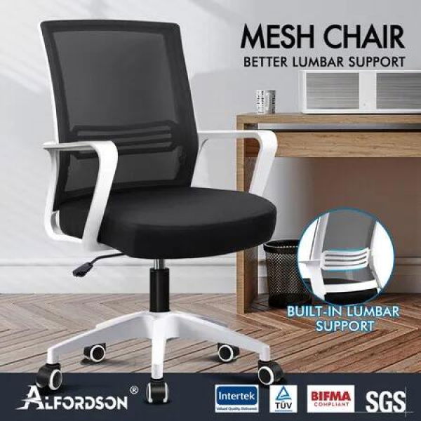 ALFORDSON Mesh Office Chair Executive Computer Seat Work Gaming Racing Study