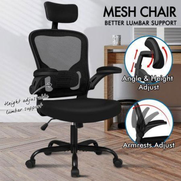 ALFORDSON Mesh Office Chair Executive Fabric Computer Seat Gaming Racing Tilt