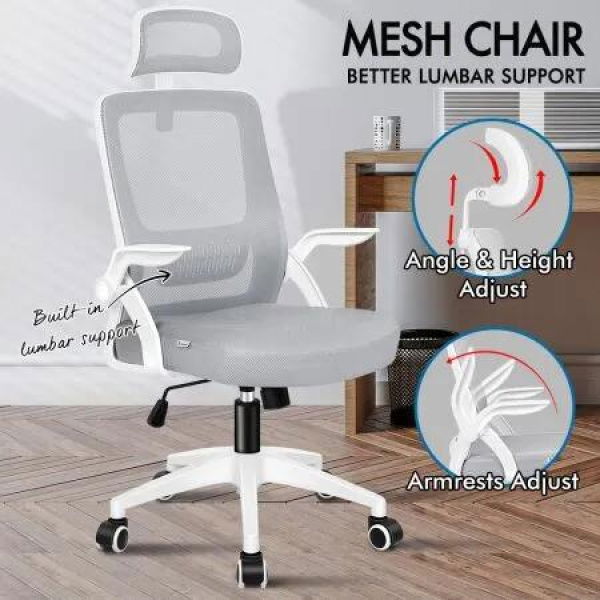 ALFORDSON Mesh Office Chair Executive Seat Tilt Fabric Gaming Racing Computer