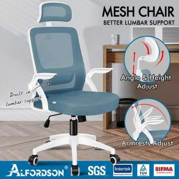 ALFORDSON Mesh Office Chair Executive Seat Tilt Gaming Racing Computer