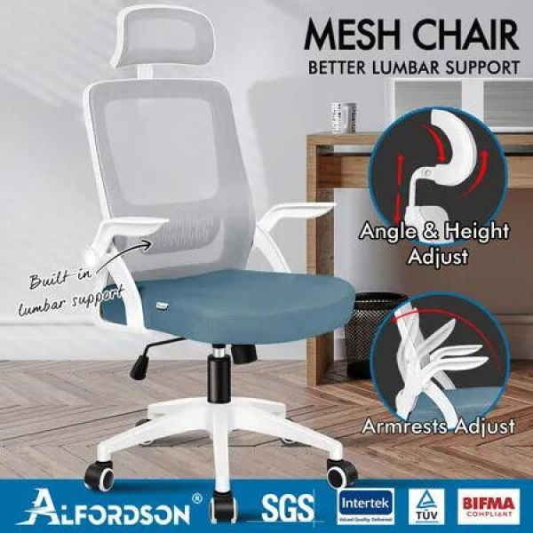 ALFORDSON Mesh Office Chair Executive Seat Tilt Gaming Racing Computer