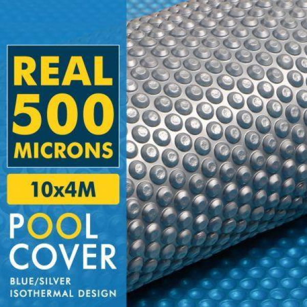 ALFORDSON Pool Cover 10M X 4M 500 Microns Solar Blanket