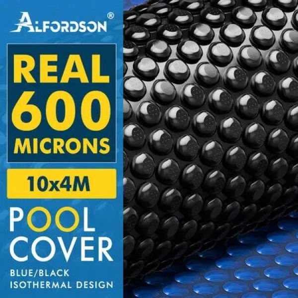ALFORDSON Pool Cover 600 Microns Solar Blanket Swimming Isothermal 10X4M