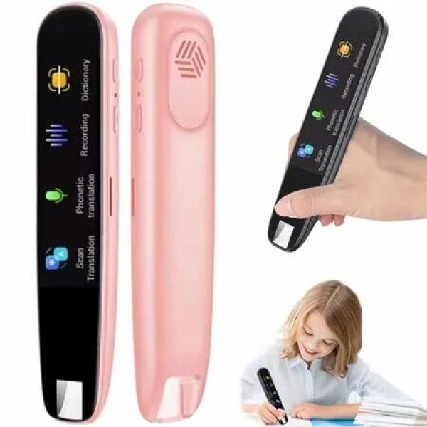 Amigo Pen Traductor Translation Device Amigopen Language Multipurpose Portable Assistant Travel Companion Smart Tech Pink