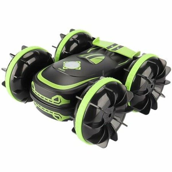 Amphibious RC Car For Kids 2.4GHz RC Stunt Car 360 Rotation 4WD Stunt RC Car.