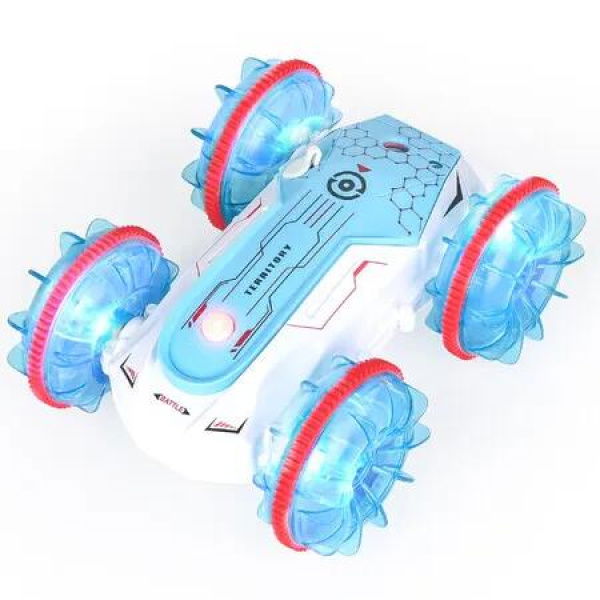 Amphibious Remote Control Car, 4WD RC Stunt Car with Gesture Sensing, Christmas Birthday Gifts Toys for Kids