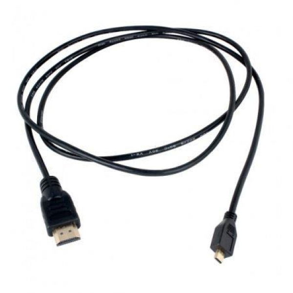 Andoer 1.5m/5ft Micro HDMI (D) To HDMI (A) HD TV Cable Male To Male For GoPro HD HERO 3 3+.