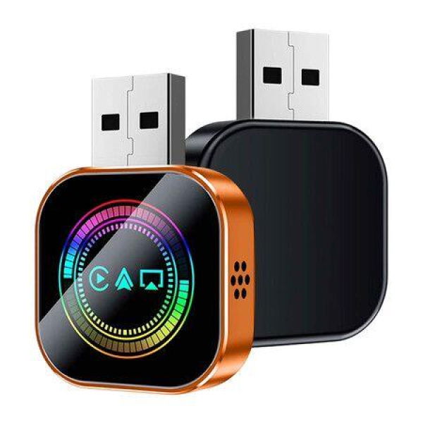 Android Auto and CarPlay Wireless Adapter Apple iPhone, One Click Multi Device Switching, Ultra Fast 5.8GHz WiFi, Bluetooth 6, Plug and Play