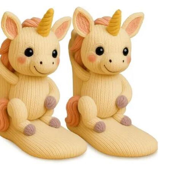 Animal Socks, 3D Knit Animal Socks, 2026 New Funny Double Layer Cotton Socks for Warmth, Cozy Fall and Winter, Unicorn