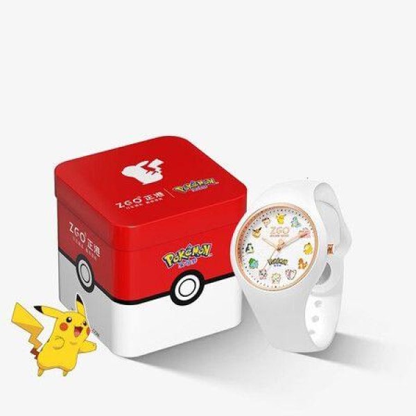Anime Watches Pikachu Pokemon Cartoon Waterproof Luminous Sports Quartz Watch Boy Girl Student Birthday Gift