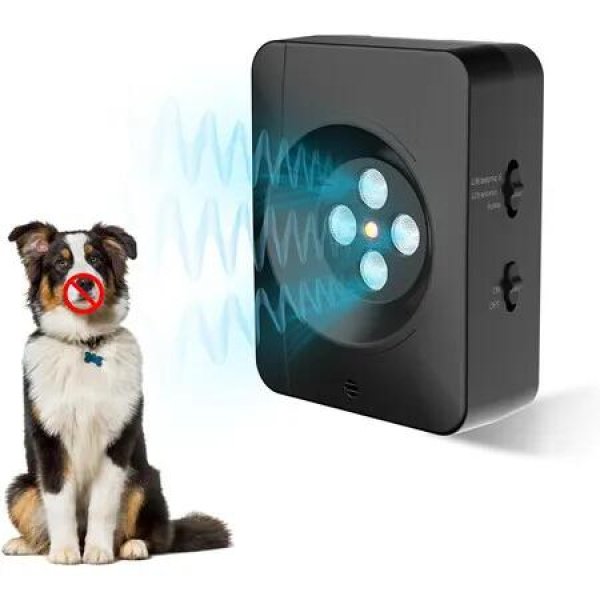 Anti Bark Device for Dogs Indoor and Outdoor, Ultrasonic Dog Bark Control Deterrent Devices