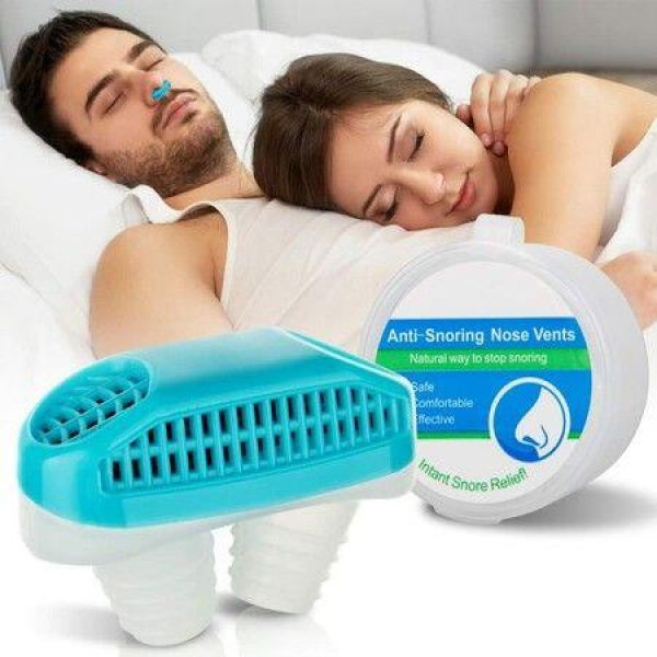 Anti Snoring DeviceSnore Upgrade Stoppers Snoring For Men Women2 In 1 Nose Air Purifier Nasal Vents Plugs Clip Snoring Stopper Reduce For CPAP UserStop Snoring Sleep Aid Device For Better Sleep