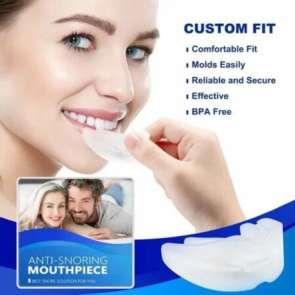 Anti-Snoring Mouthpiece: Reusable Snoring Solution for Men