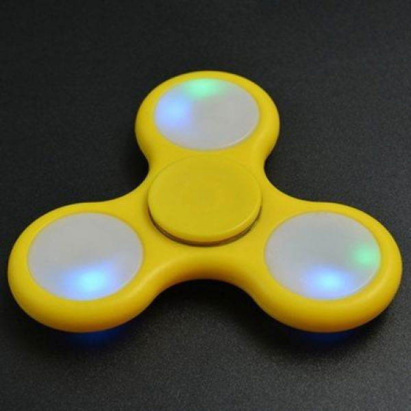 Anti-Stress Toy Color Changing LED Fidget Finger Spinner