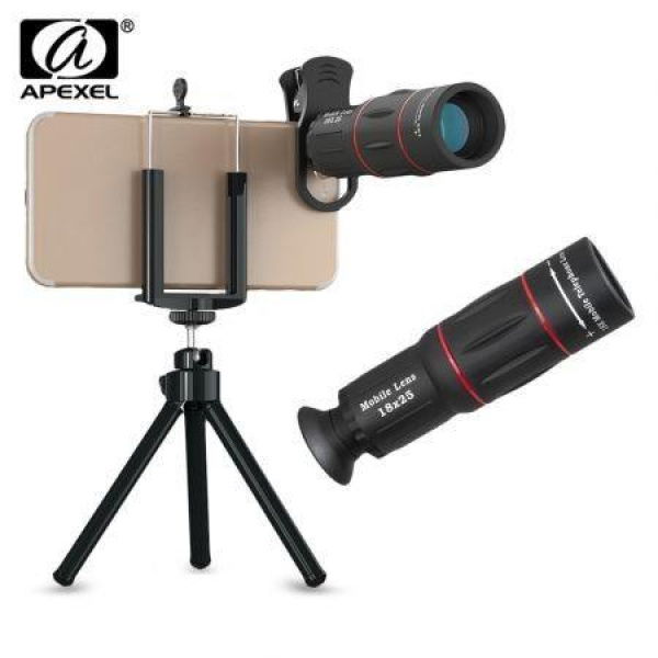 APEXEL APL - T18ZJ 18X Optical Zoom Telephoto Telescope