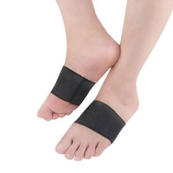 Arch Support Brace For Plantar Fasciitis Relief Compression Padded Support Sleeves Foot Pain Relief For Fallen Arches Flat Feet Heel Fatigue Problems (S Size 35-40)