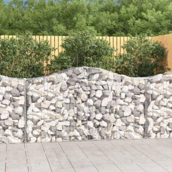 Arched Gabion Basket 200x50x100/120 Cm Galvanized Iron