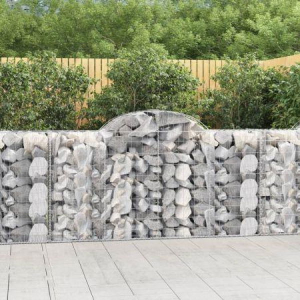 Arched Gabion Basket 200x50x100/120 Cm Galvanized Iron