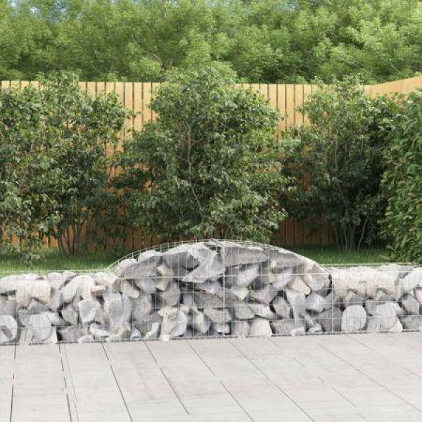 Arched Gabion Basket 300x50x40/60 Cm Galvanized Iron