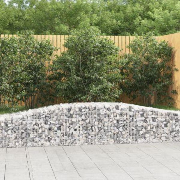 Arched Gabion Basket 400x50x40/60 Cm Galvanized Iron