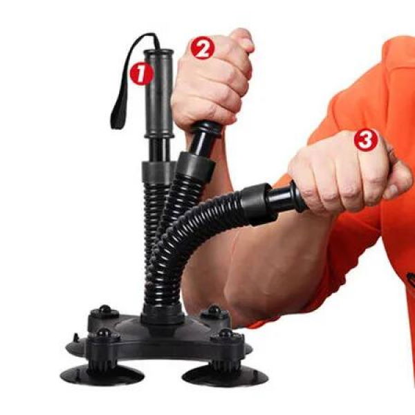 Arm Wrestling Training Equipment 45-50lbs Forearm Trainer Grips Wrist Exerciser Muscle Developer Strength Home Fitness Black