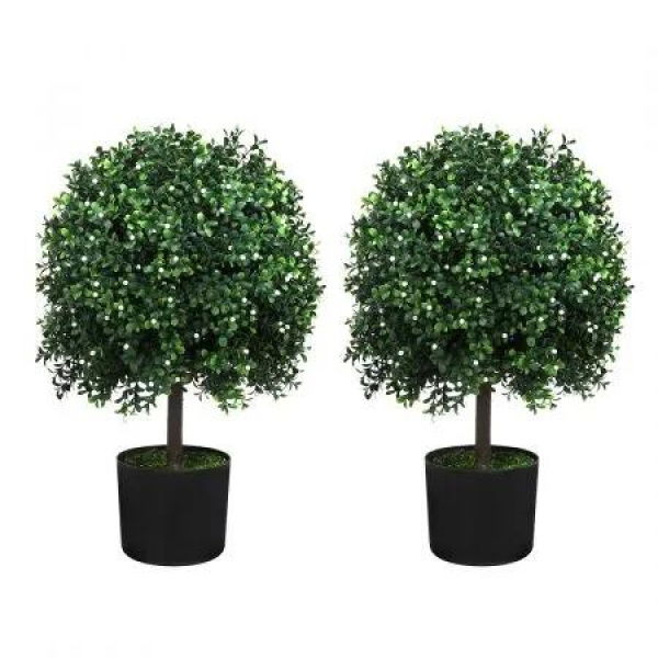 Artificial Boxwood Topiary Ball Tree